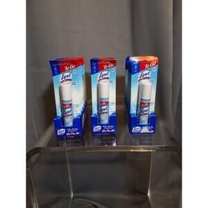Lysol To-Go 1 oz. Spray Bottles Pack Of 6 Crisp Linen Scent